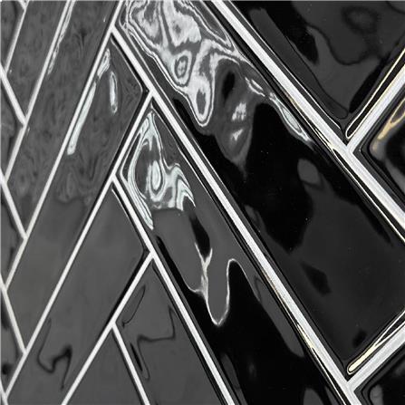 กระเบื้องผนัง 30x60 ซม. COTTO แฮริ่งโบน ดำ HYG PM 1.44 ตร.ม._1