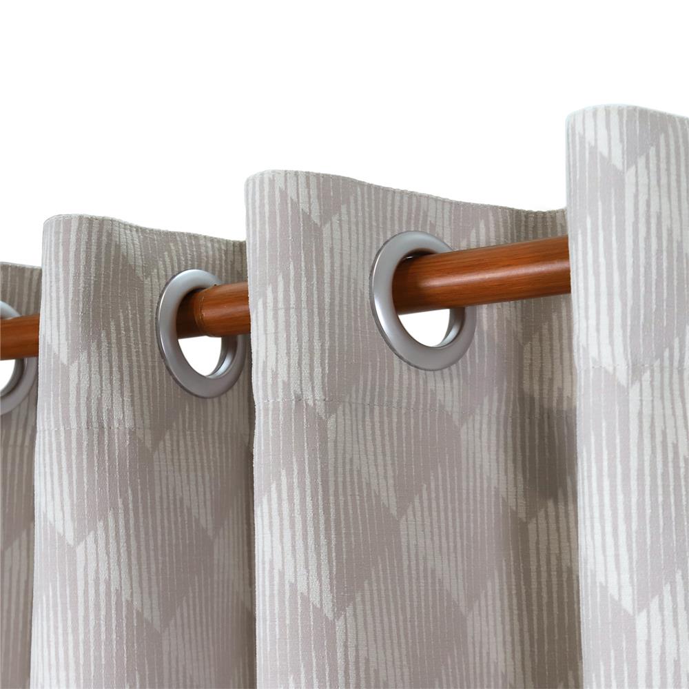 ผ้าม่าน EYELET BENETTA GANESH UV 270X220 ซม. สีเทา