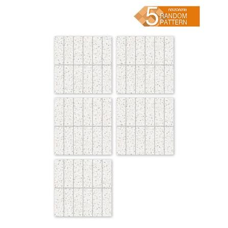 กระเบื้องพื้น 16x16 นิ้ว DURAGRES บิสโก้ ขาว A 0.96 ตร.ม._1