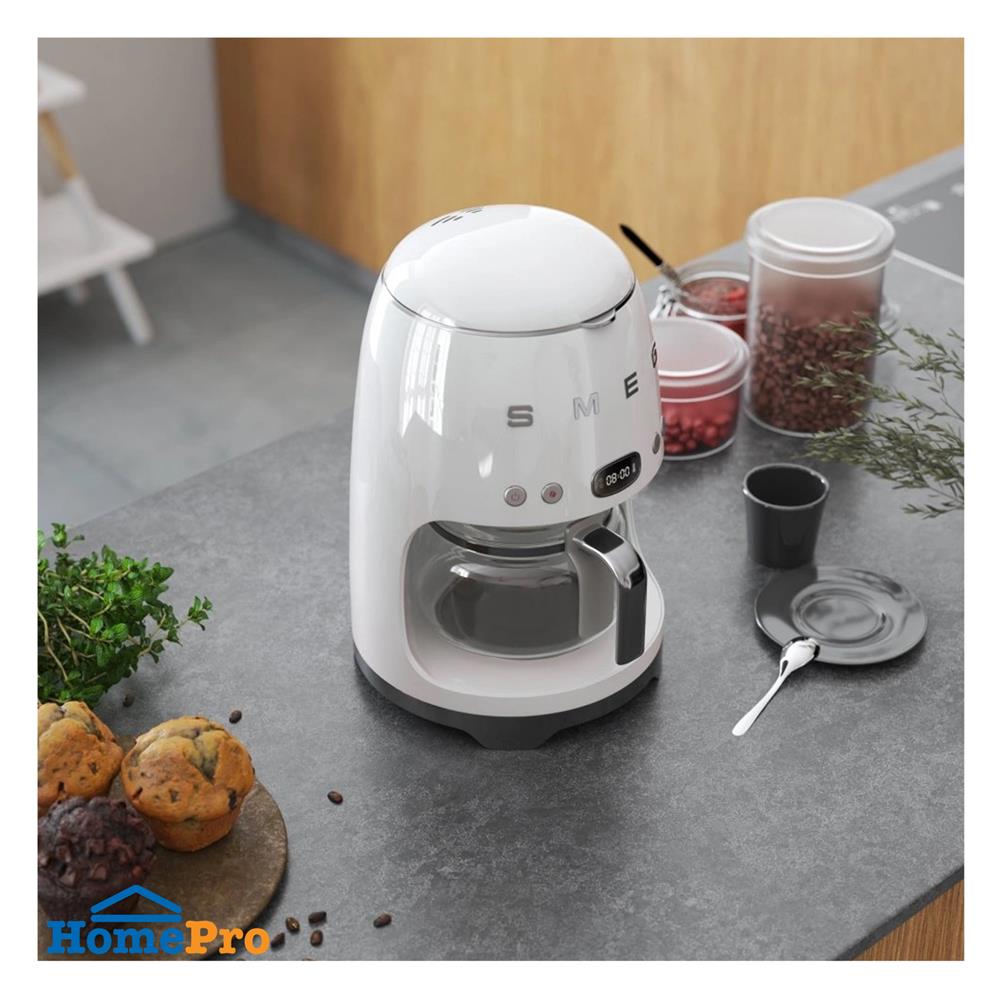 เครื่องชงกาแฟดริป SMEG DCF02WHEU สีขาว