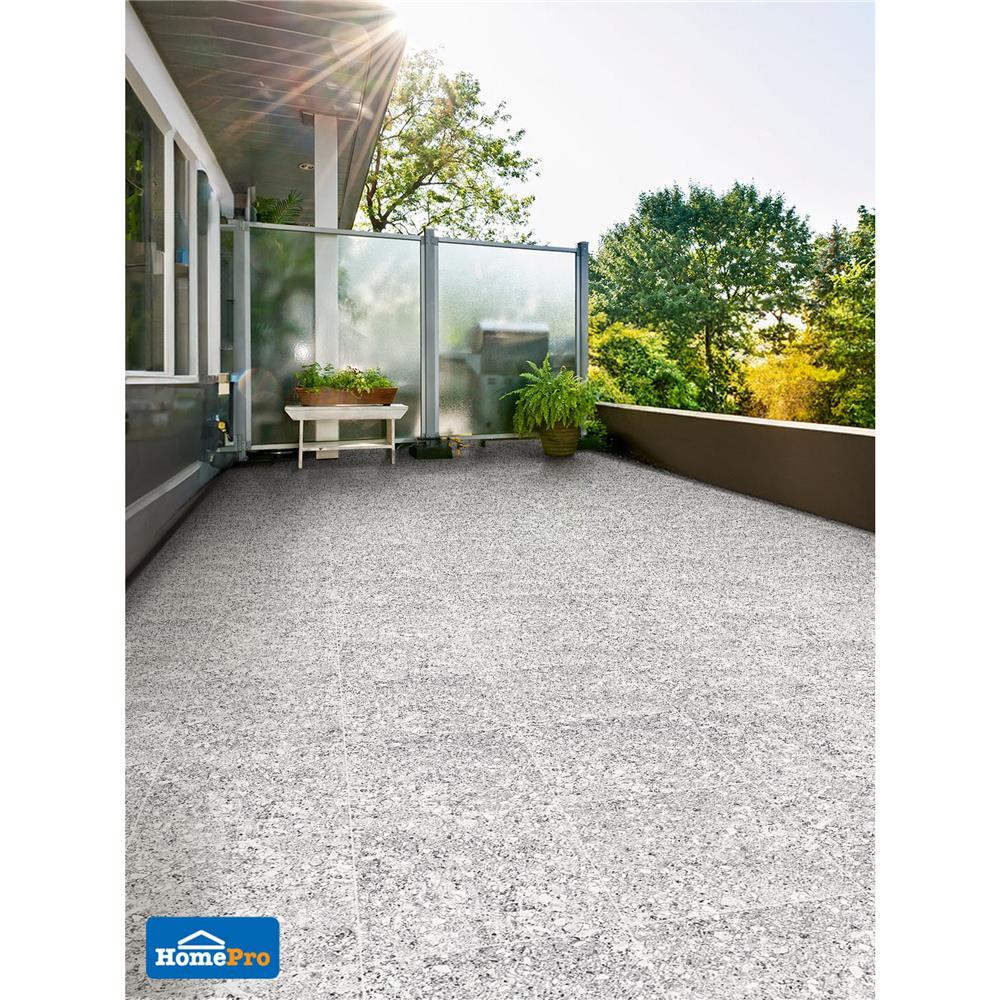 กระเบื้องพื้น 16x16 นิ้ว TARA โซเทค เทาอ่อน A 0.96 ตร.ม.