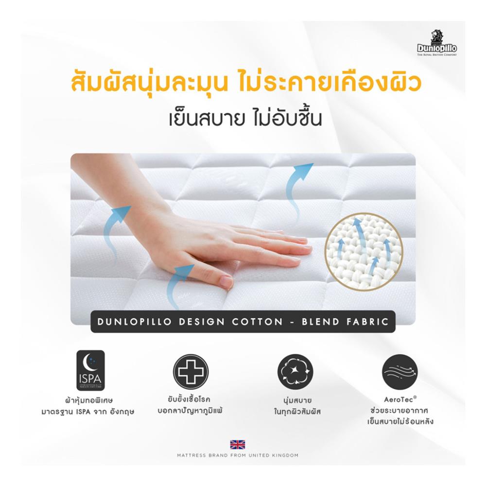 ที่นอน 3.5 ฟุต DUNLOPILLO MILADA