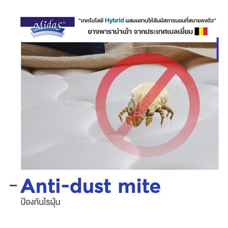 แผ่นรองนอน 6 ฟุต MIDAS REJUVENITE_6