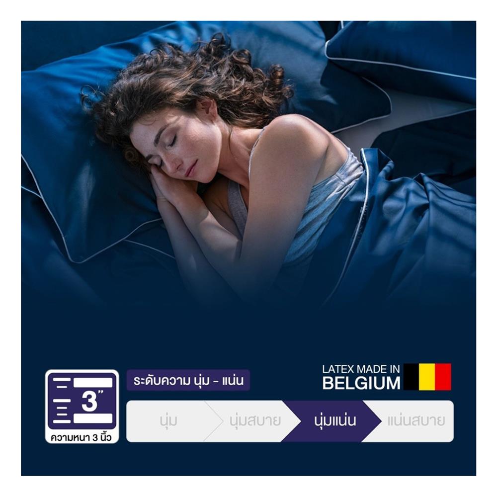 แผ่นรองนอน 5 ฟุต MIDAS REFRESH