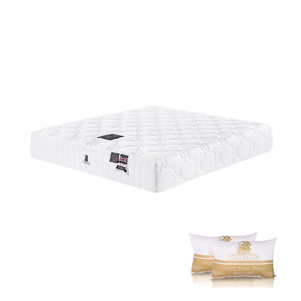 ที่นอน 6 ฟุต DUNLOPILLO BAMBURGH พร้อมหมอนหนุน 2 ชิ้น