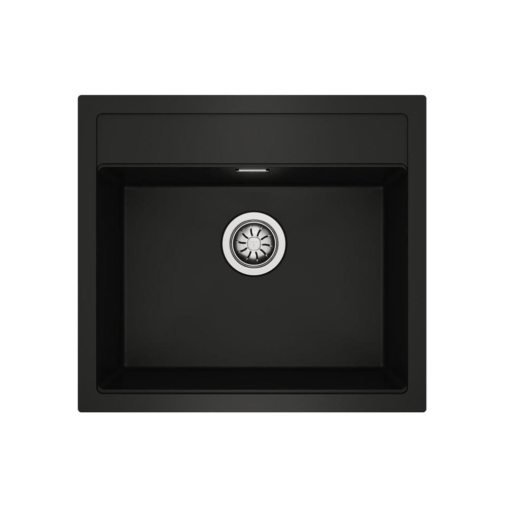 ซิงค์ฝัง 1 หลุม TEKA LOTUS60 B-TG1B BK MATT สีดำ