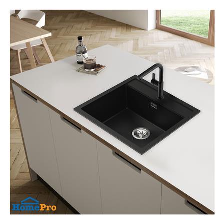 ซิงค์ฝัง 1 หลุม TEKA LOTUS60 B-TG1B BK MATT สีดำ_2