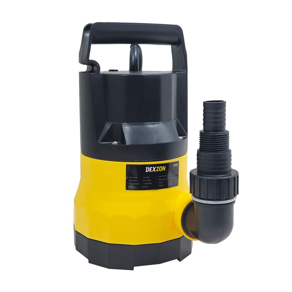 ปั๊มจุ่มน้ำสะอาด DEXZON C250 250 วัตต์