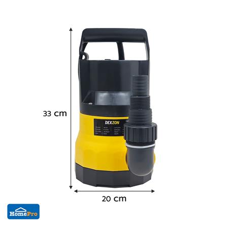 ปั๊มจุ่มน้ำสะอาด DEXZON C400 400 วัตต์_7