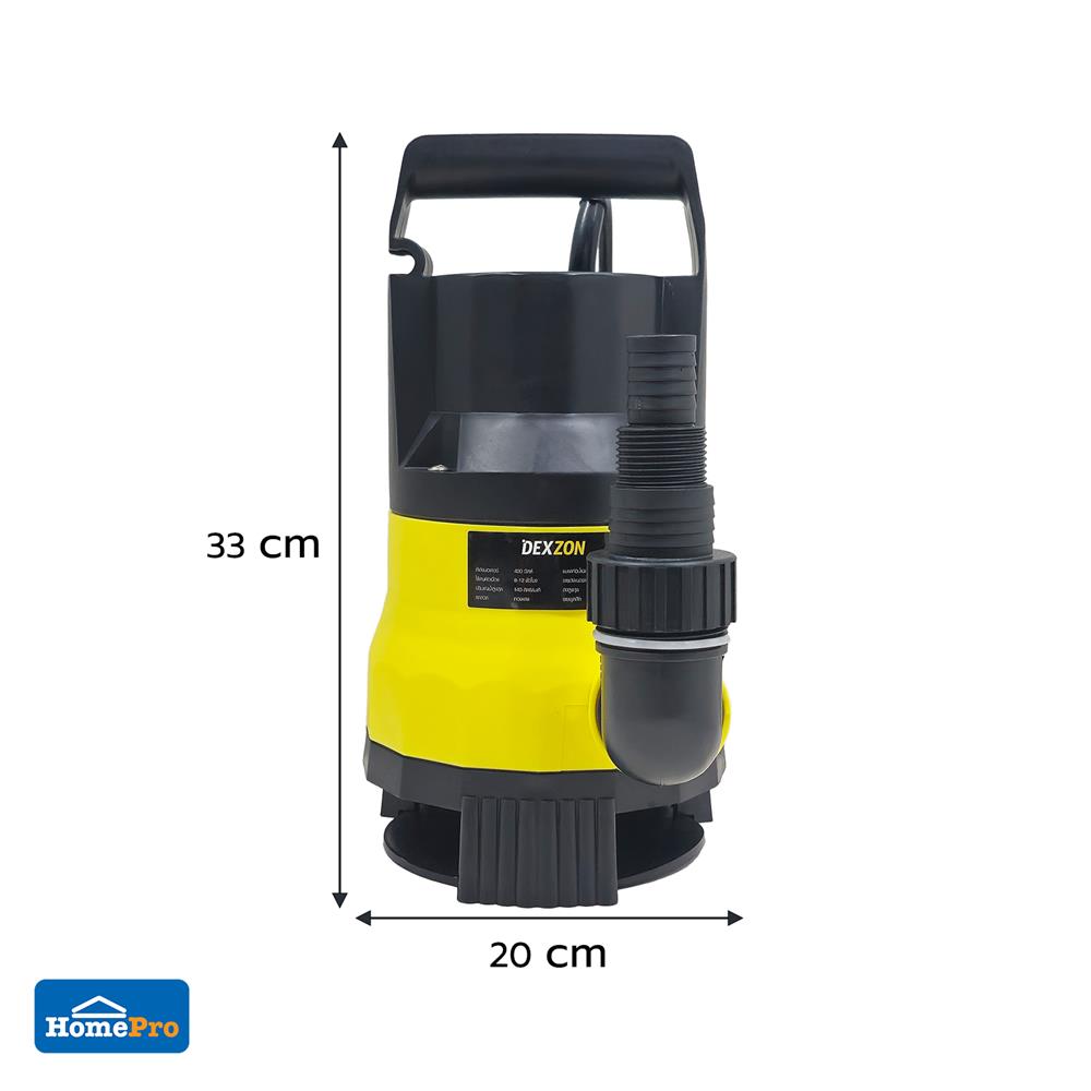 ปั๊มจุ่มน้ำเสีย DEXZON D400 400 วัตต์