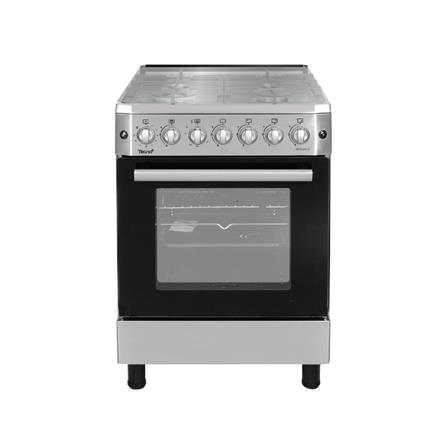 เตาปรุงอาหารแก๊ส TECNOPLUS FS 6040 GG.05 สีเงิน_0