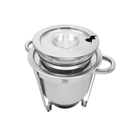 ชุดหม้ออุ่นซุปกลมพร้อมขาตั้ง 4 ลิตร KECH_2