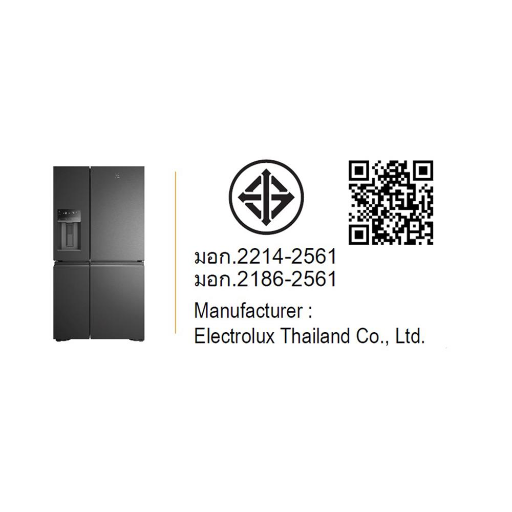 ตู้เย็น MULTI DOOR ELECTROLUX EQE6179B-B 21.5 คิว สีดำด้าน