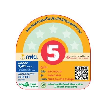 ตู้เย็น MULTI DOOR ELECTROLUX EQE6179B-B 21.5 คิว สีดำด้าน_6