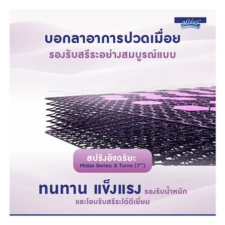ที่นอน 3.5 ฟุต MIDAS MALYSSA I พร้อมหมอนหนุน 1 ชิ้น_6