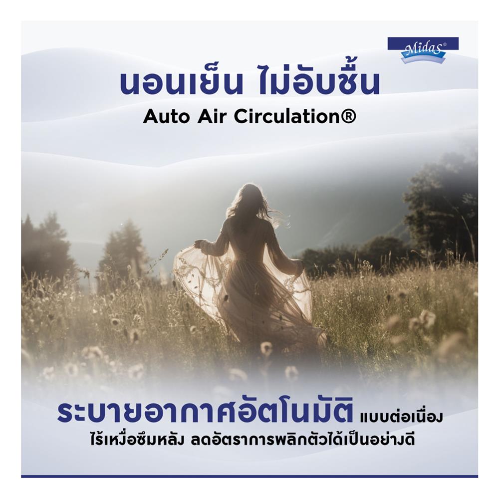 ที่นอน 3.5 ฟุต MIDAS MINA I พร้อมหมอนหนุน 1 ชิ้น