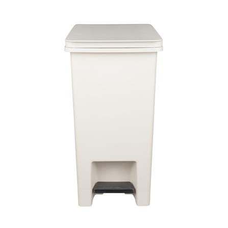 ถังขยะเหยียบเหลี่ยม SEAGULL 10 ลิตร สีเบจ_1