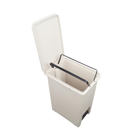 ถังขยะเหยียบเหลี่ยม SEAGULL 10 ลิตร สีเบจ_3