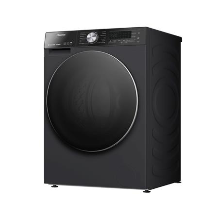 เครื่องซักอบผ้าฝาหน้า HISENSE WD5S1243BB 12/8 กก. 1400 RPM อินเวอร์เตอร์ สีดำ_1