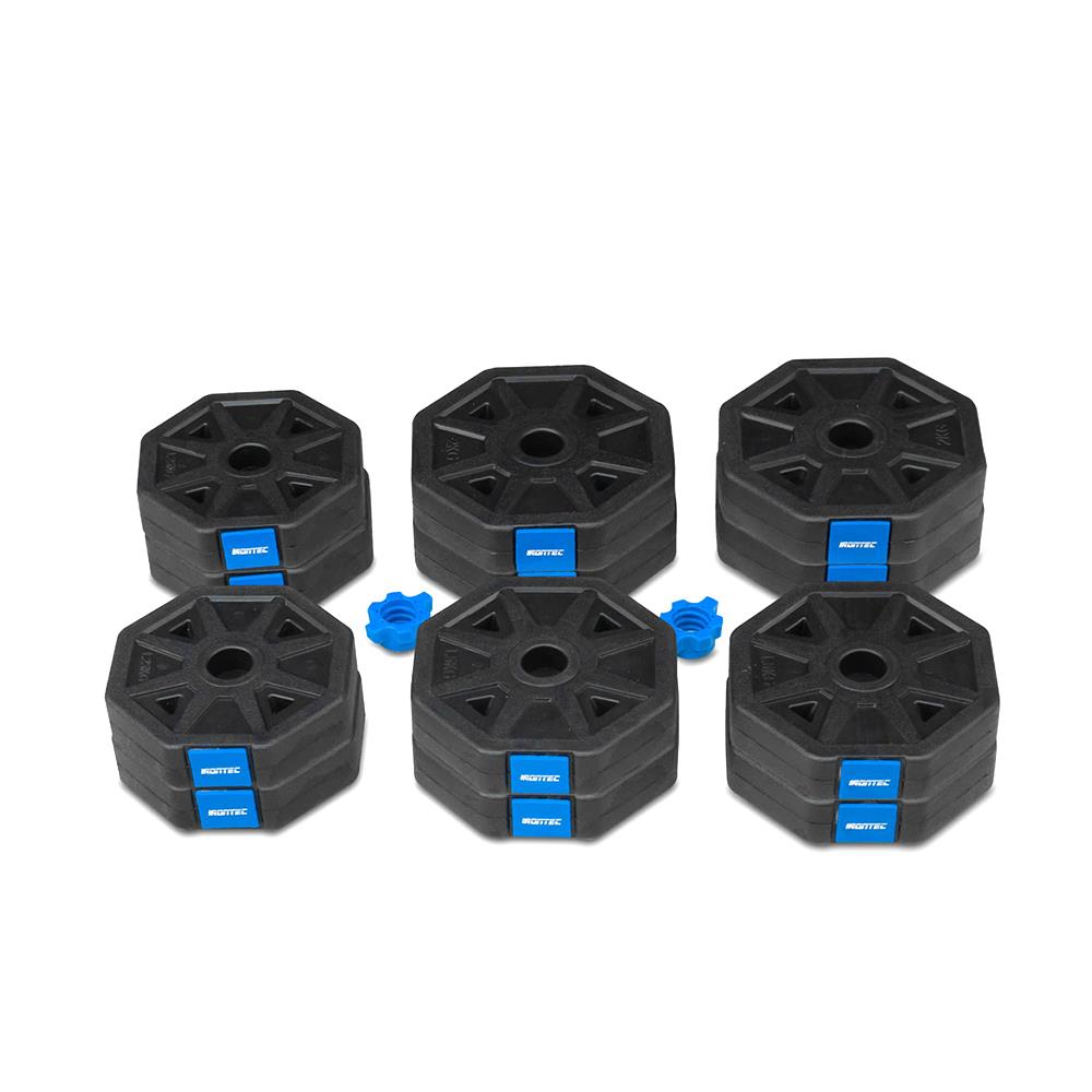 ชุดดัมเบลและบาร์เบล ABS IRONTEC 20 กก.