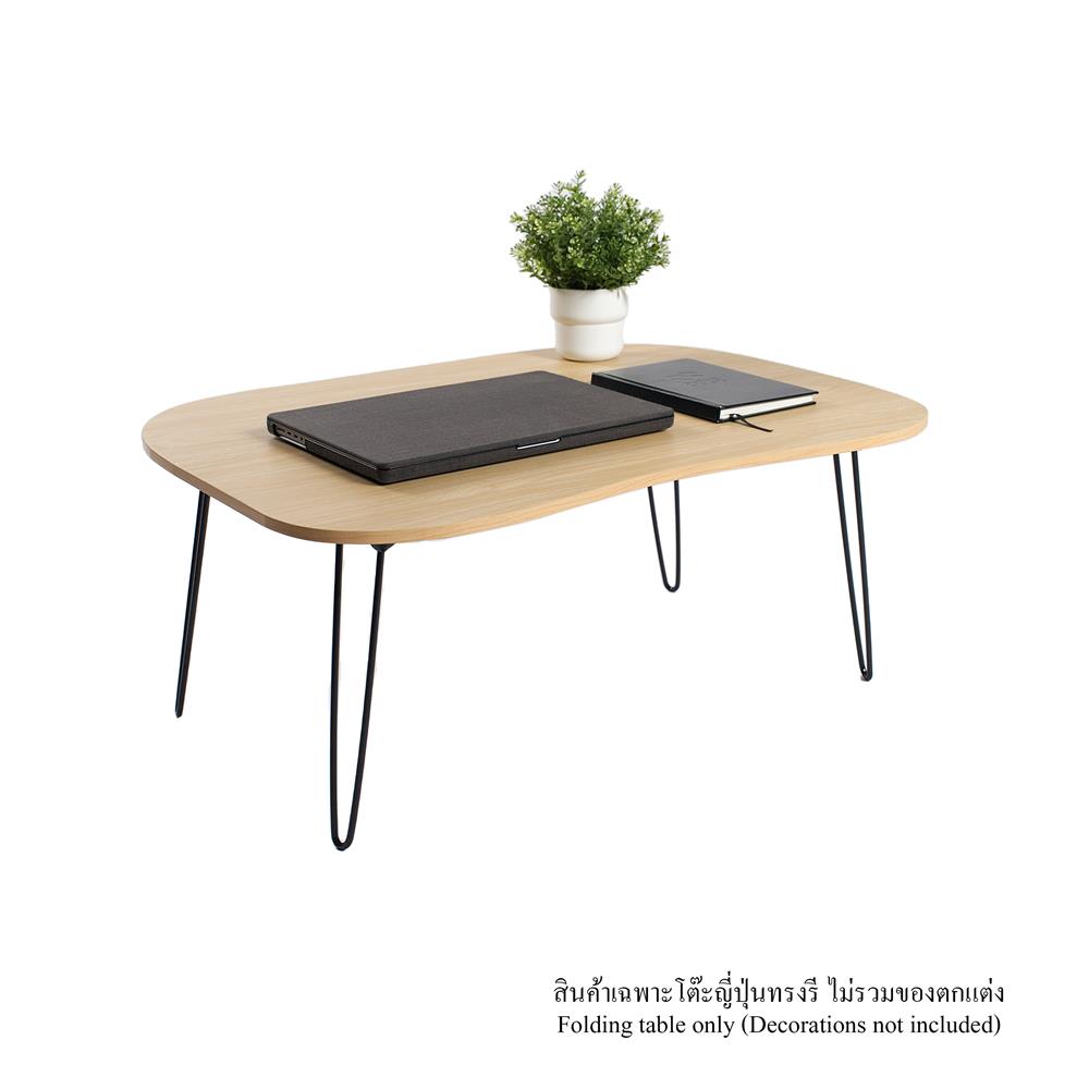 โต๊ะญี่ปุ่น FASTTECT TBT6080-4L01 80 ซม. สีเมเปิ้ล