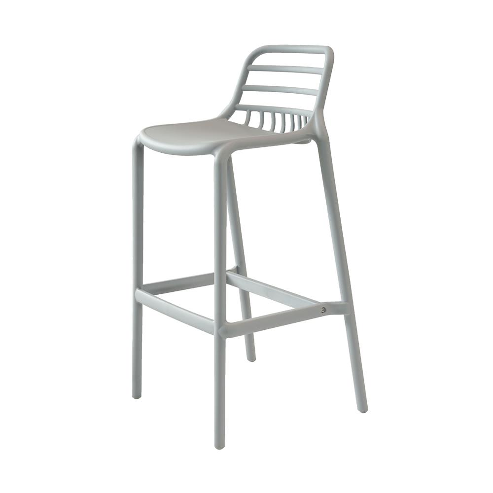 เก้าอี้บาร์ PIONEER PN92346-H75 สีเทา