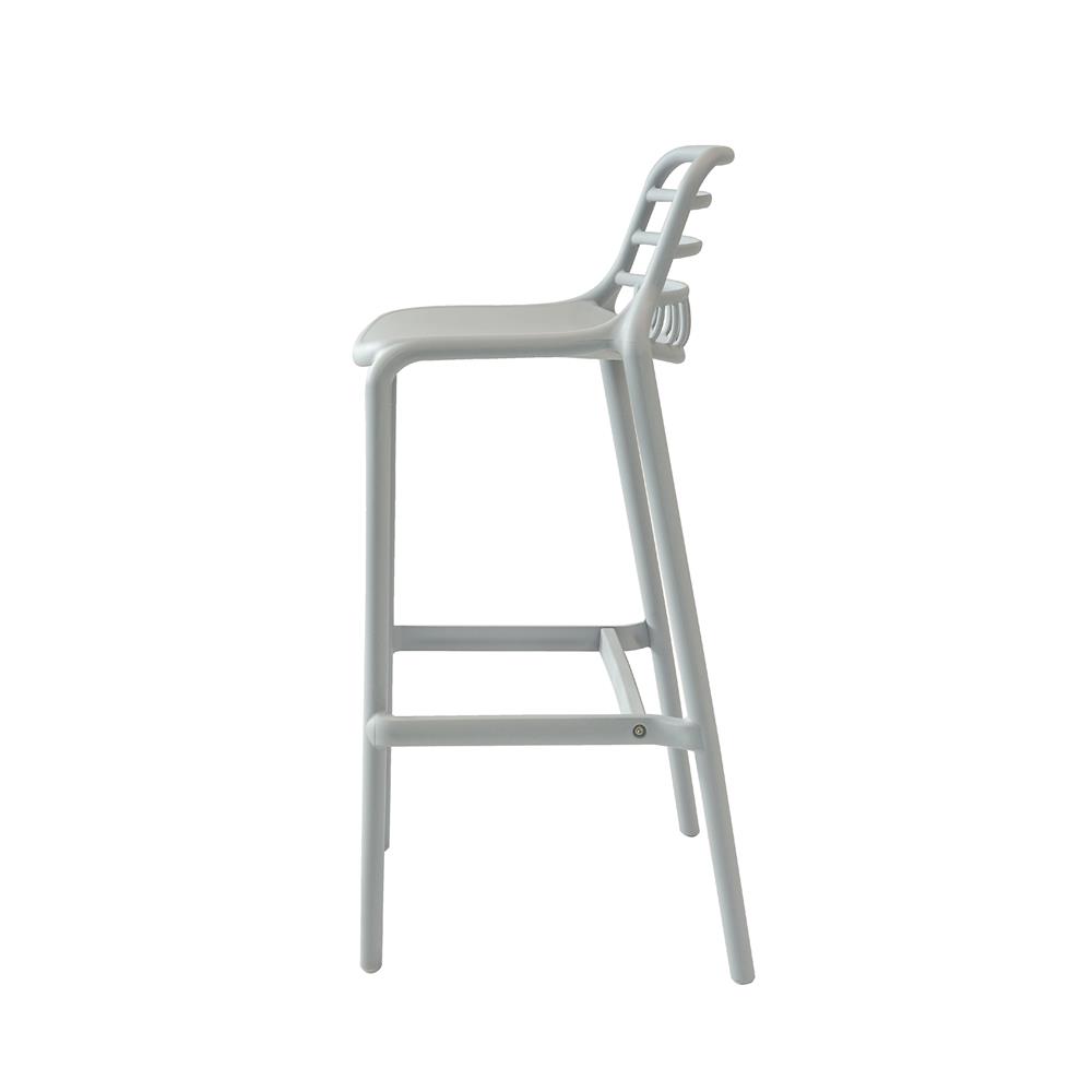 เก้าอี้บาร์ PIONEER PN92346-H75 สีเทา