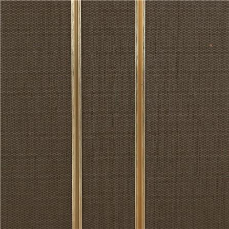 ประตูภายในเมลามีน AZLE ร่องอะลูมิเนียม 80X200 ซม. สีโอ๊ค ไม่เจาะลูกบิด_2