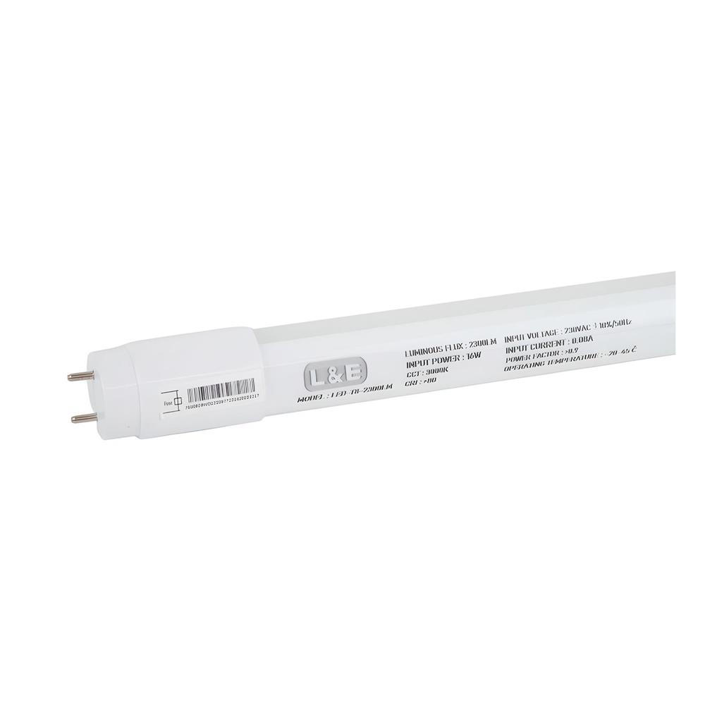 หลอด LED L&E T8 PREMIUM SE 16 วัตต์ WARM WHITE G13