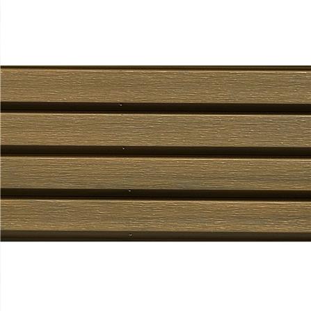 รั้วบังตาทึบ SET-B SUNSHIELD 0.6x2 ม. สีวอลนัท_5