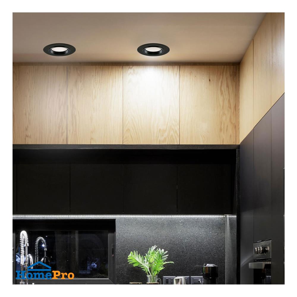 ดาวน์ไลท์ LUMAX HG 24-05191 3.5 นิ้ว สีดำ กลม