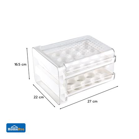 ลิ้นชักเก็บไข่ 2 ชั้น ความจุ 40 ฟอง KECH_7