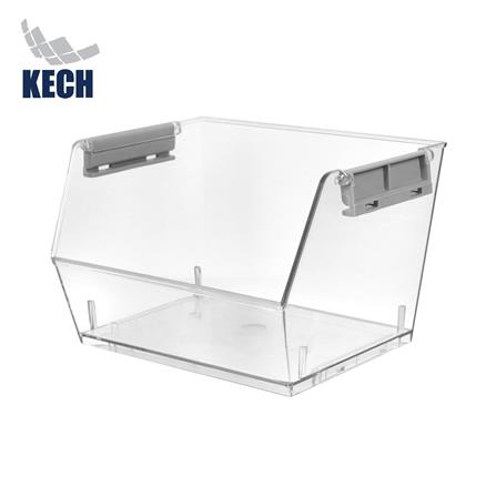 ชั้นวางของแบบใส ซ้อนได้ KECH AGLOW ขนาดเล็ก_0