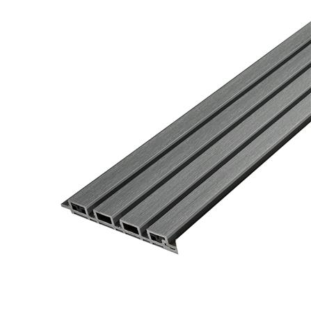 รั้วบังตาทึบ SET-B SUNSHIELD 0.6x2 ม. สีเทา_5