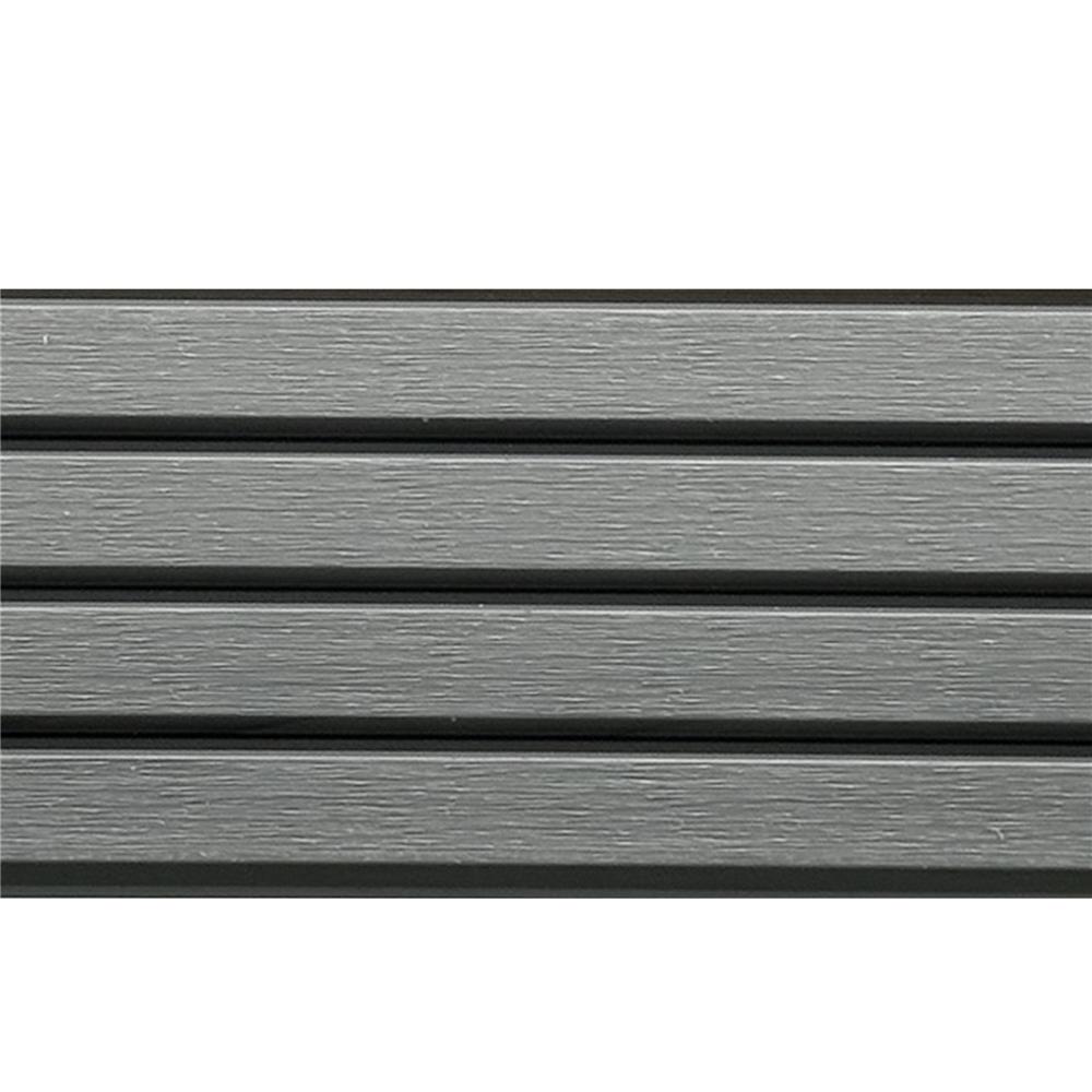 รั้วบังตาทึบ SUNSHIELD SET A 0.6x2 ม. สีเทา