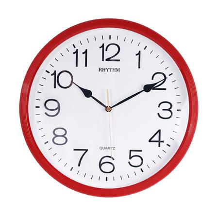 นาฬิกาแขวน RHYTHM CMG734NR01 12.5 นิ้ว สีแดง_0