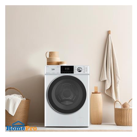 เครื่องซักอบผ้าฝาหน้า BEKO WDW117P1W 11/7 1400RPM อินเวอร์เตอร์ สีขาว_3