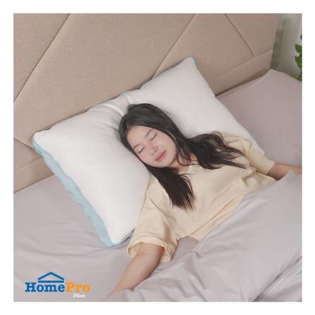 หมอนหนุน ใยสังเคราะห์ HOME LIVING STYLE ADJUSTABLE TAYLOR 20x30 นิ้ว สีขาว_9