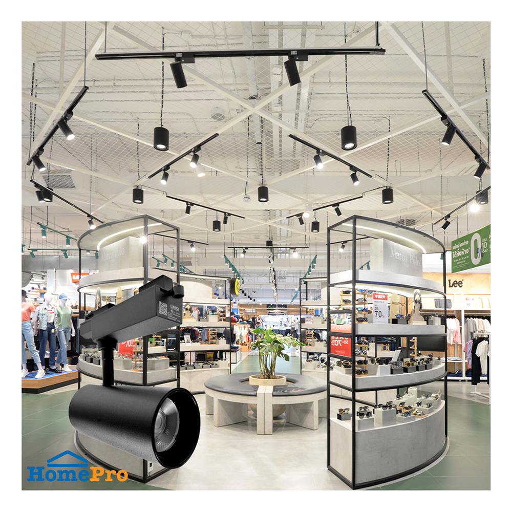 แทรคไลท์ LED LUMAX 04-A3870 25 วัตต์ COOL WHITE สีดำ