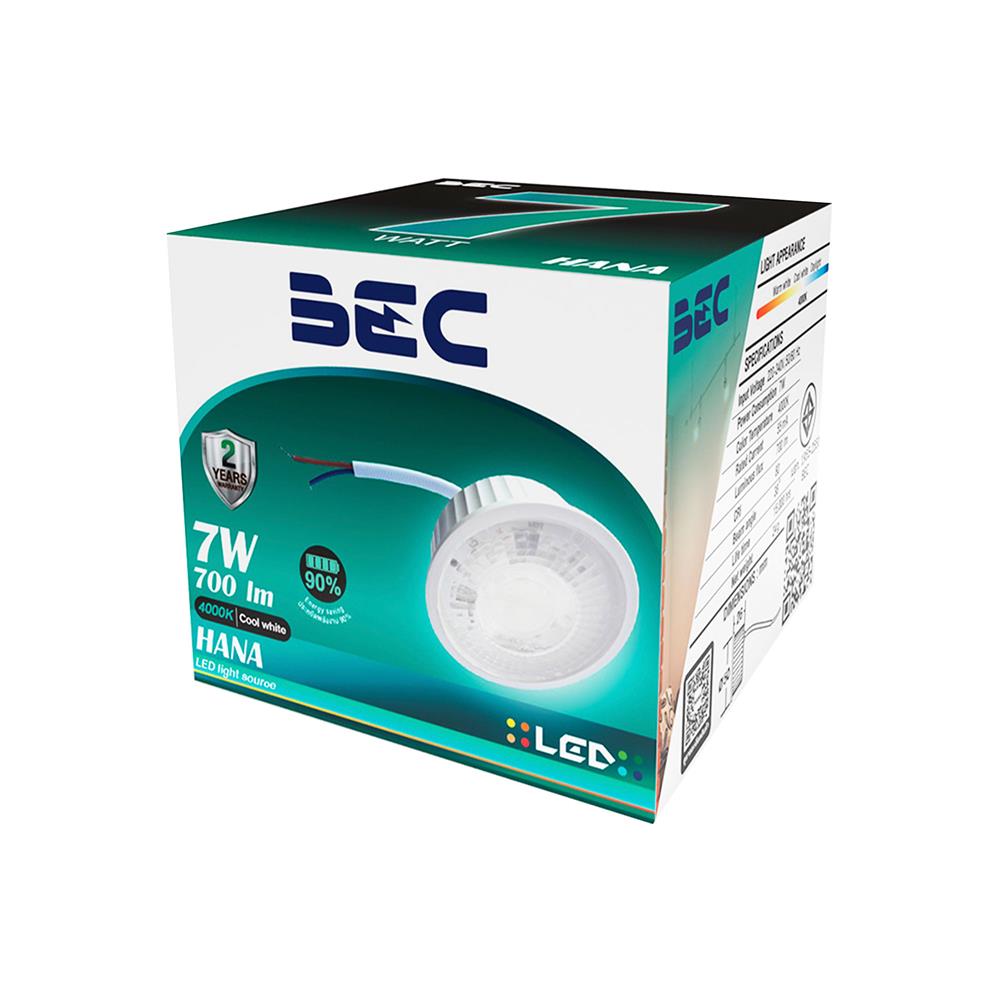 หลอด LED BEC MR16 HANA 7 วัตต์ COOL WHITE
