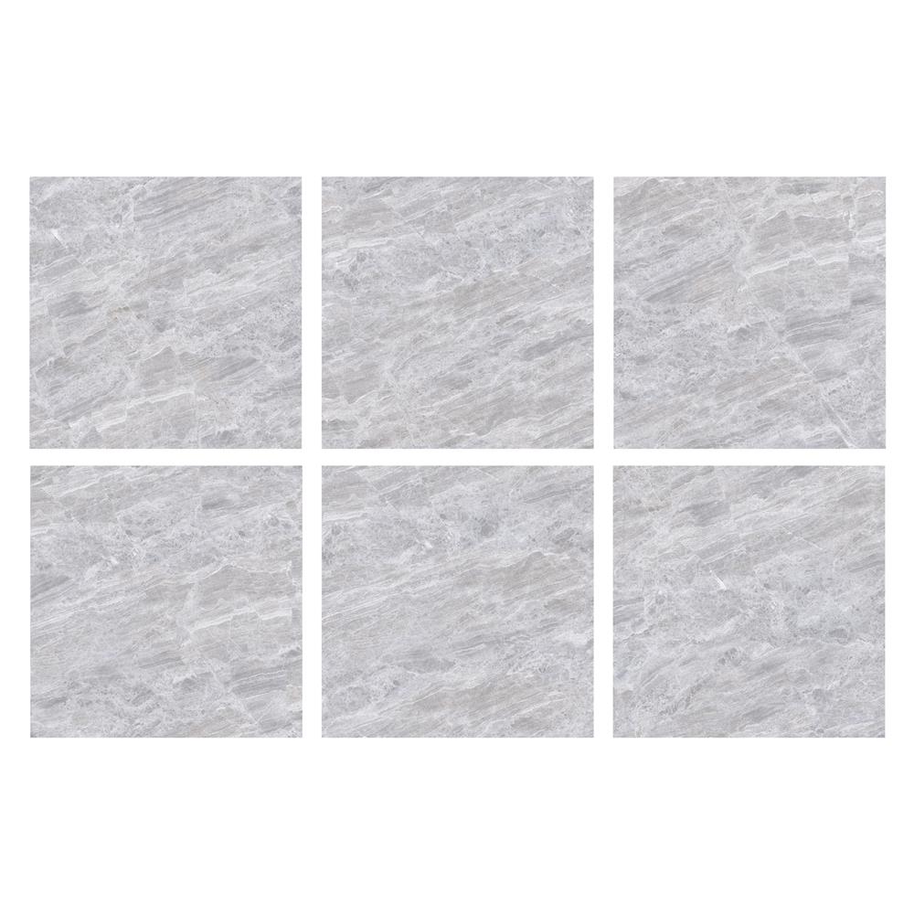 กระเบื้องพื้นพอร์ซเลน 60x60 ซม. COTTO ไฮโดรเจน เทา PM 1.44 ตร.ม.