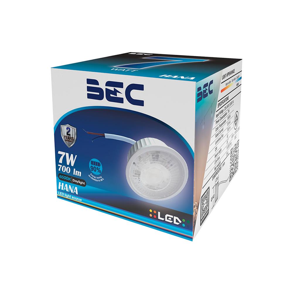 หลอด LED BEC MR16 HANA 7 วัตต์ DAYLIGHT