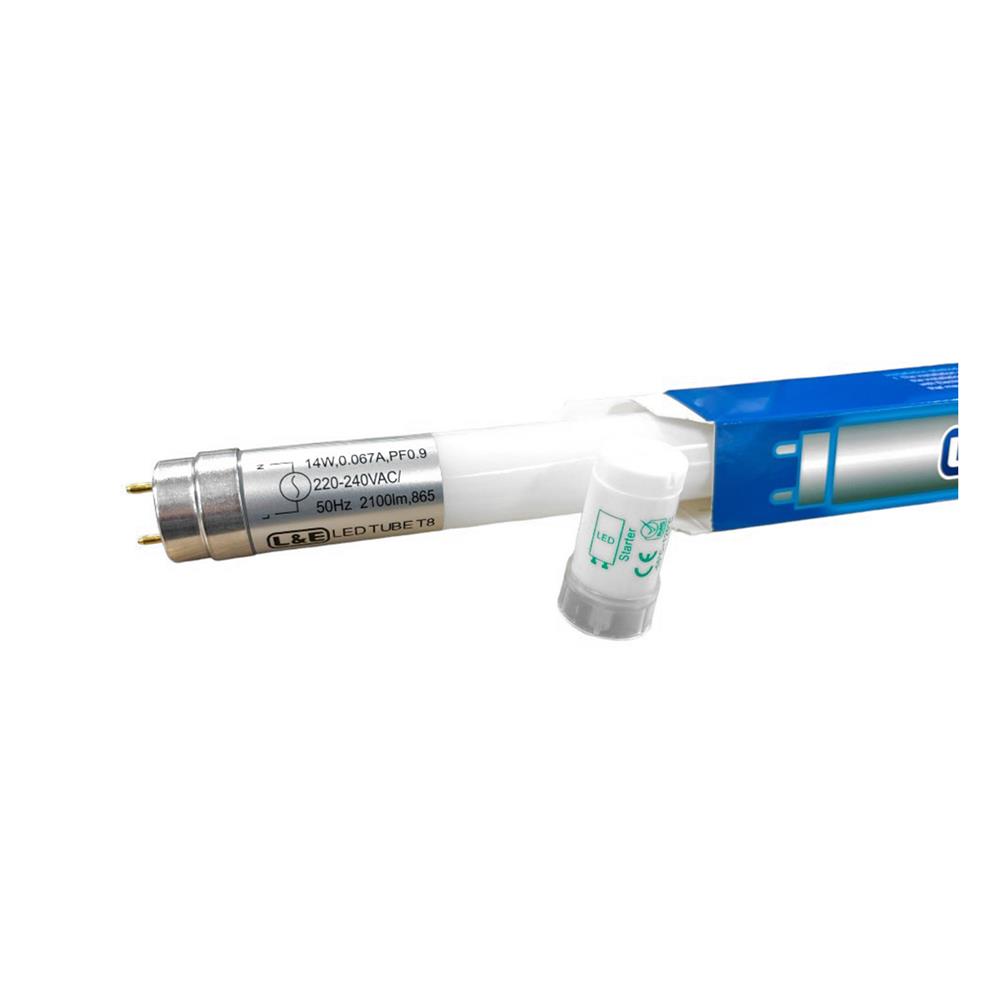 หลอด LED L&E T8 INVESTMENT SE 14 วัตต์ DAYLIGHT G13