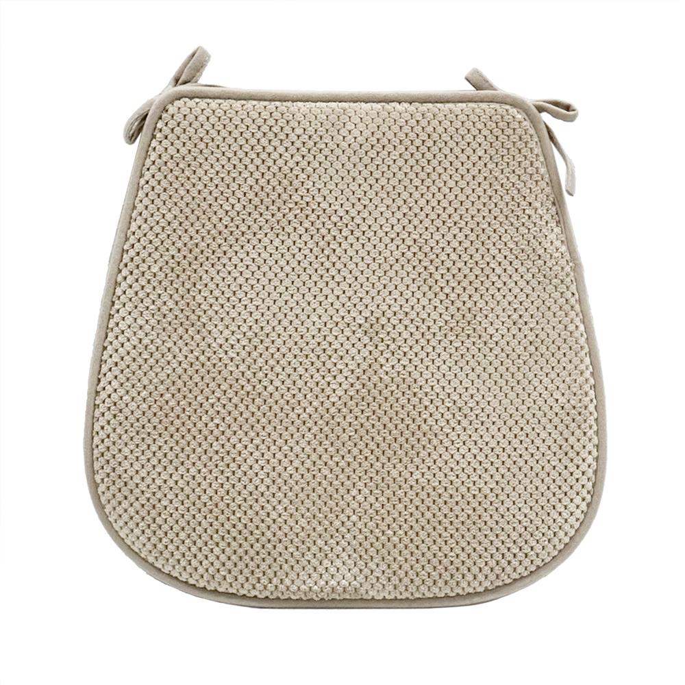 เบาะรองนั่ง HOME LIVING STYLE MEKO 16X16 นิ้ว สีน้ำตาล แพ็ก 2 ชิ้น