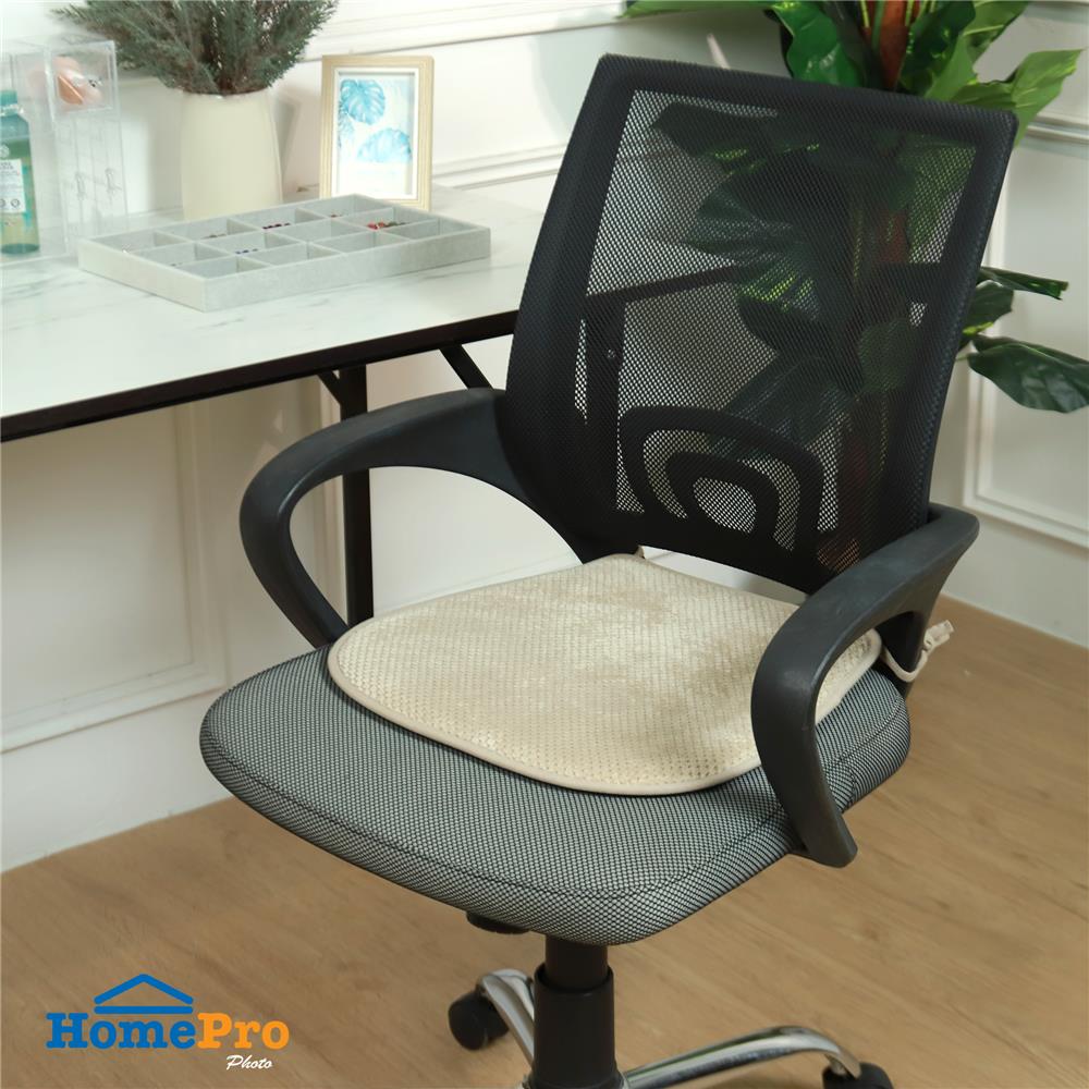 เบาะรองนั่ง HOME LIVING STYLE MEKO 16X16 นิ้ว สีน้ำตาล แพ็ก 2 ชิ้น