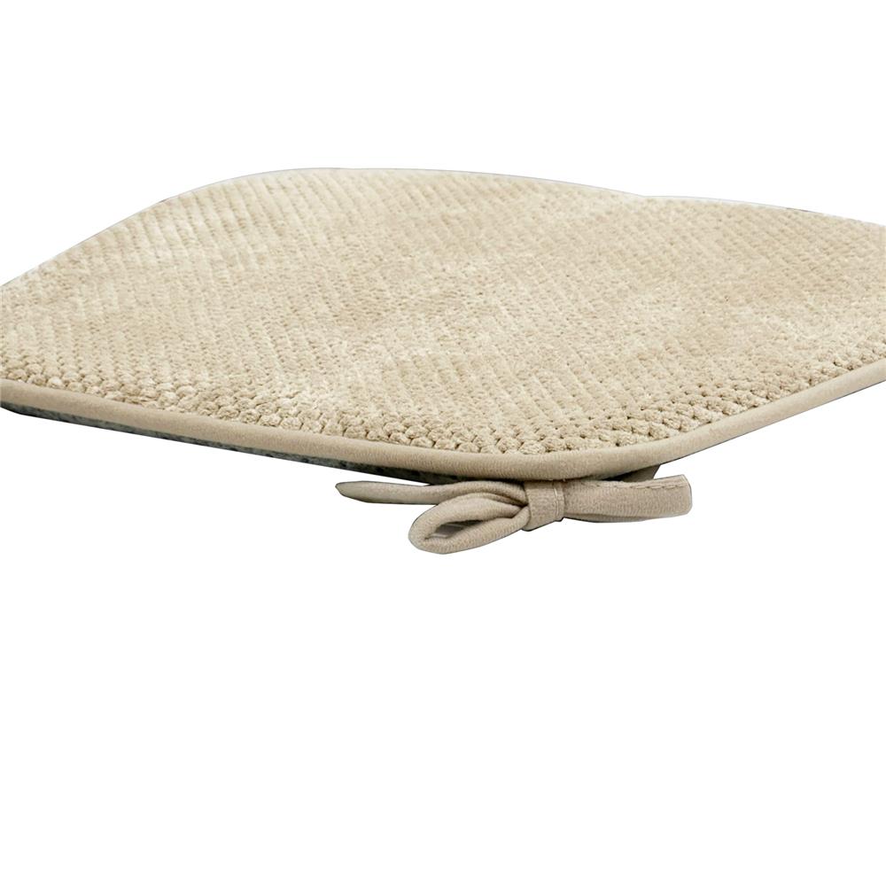 เบาะรองนั่ง HOME LIVING STYLE MEKO 16X16 นิ้ว สีน้ำตาล แพ็ก 2 ชิ้น