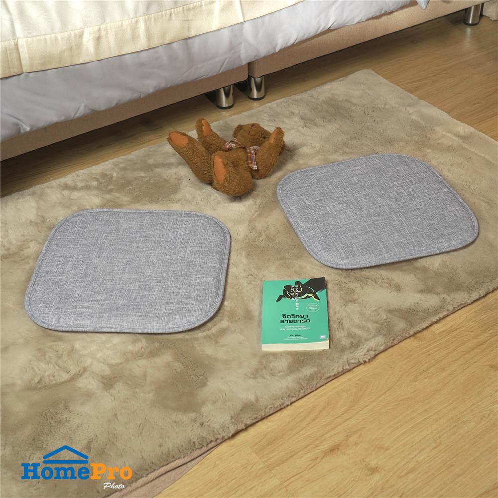 เบาะรองนั่ง HOME LIVING STYLE HAGI 16X16 นิ้ว สีน้ำเงิน แพ็ก 2 ชิ้น