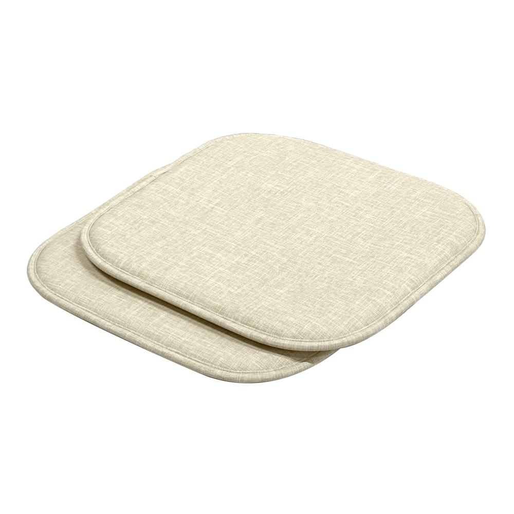 เบาะรองนั่ง HOME LIVING STYLE HAGI 16X16 นิ้ว สีครีม แพ็ก 2 ชิ้น