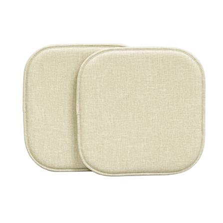 เบาะรองนั่ง HOME LIVING STYLE HAGI 16X16 นิ้ว สีครีม แพ็ก 2 ชิ้น_0