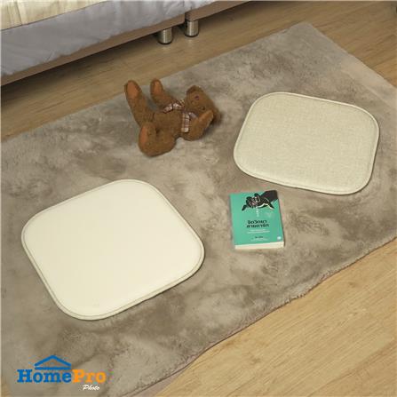 เบาะรองนั่ง HOME LIVING STYLE HAGI 16X16 นิ้ว สีครีม แพ็ก 2 ชิ้น_9